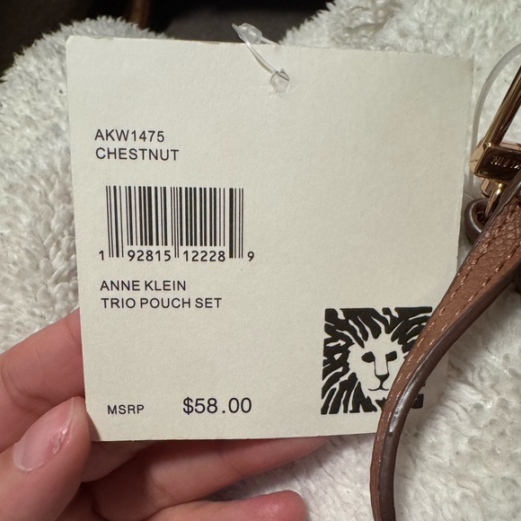 Anne Klein Black, Cream, and Brown Wristlet Set - Picture 5 of 5